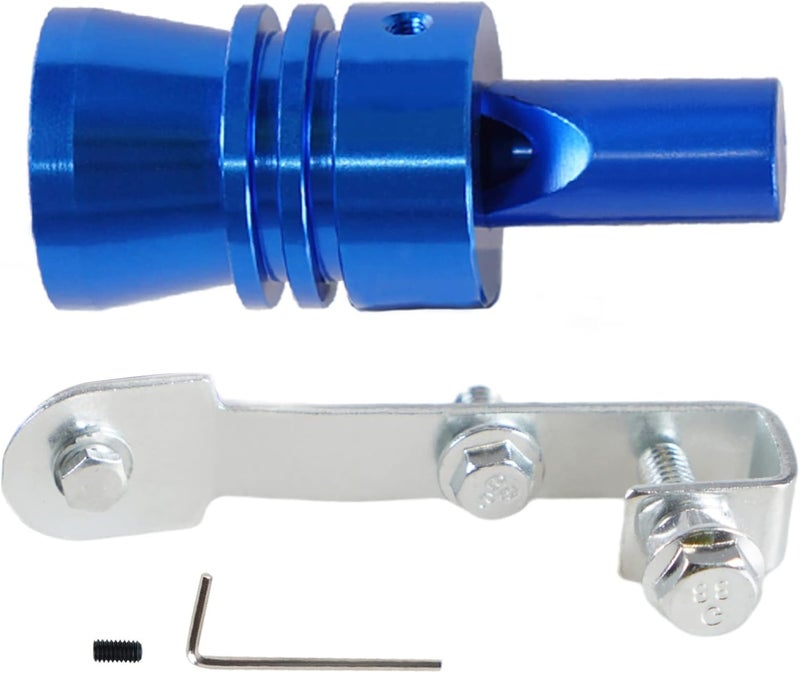 YESHMA Universal Blue Universal Turbo Sound Whistle Muffler Pipe Sounder Simulator Tailpipe Noise Sound Enhancer Compatible with Motorcycle, Truck, Cars, Dirt Bike and Scooter(XL 1 Pack) - Image 2